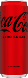 Coca-Cola Zero 33cl burk sockerfri cola 20-pack