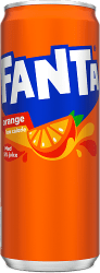Fanta Orange 33cl burk apelsinläsk 20-pack