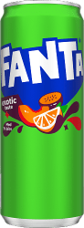 Fanta Exotic 33cl burk tropisk fruktläsk 20-pack