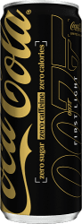 Coca-Cola Zero Koffeinfri 33cl burk sockerfri cola