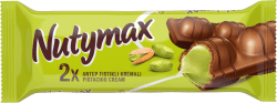 Nutymax Pistachio Cream 44g – chokladbar med pistagekräm i 16-pack