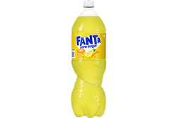 Fanta Zero Lemon 1,5 liter – sockerfri citronsmak i 8-pack.
