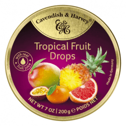 Cavendish Tropical Fruit Drops 9x175g