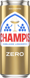 Champis Zero 33cl burk sockerfri läsk 20-pack