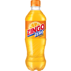 Zingo Zero 50cl sockerfri apelsinläsk 12-pack