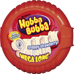 Hubba Bubba Strawberry Tape 12st
