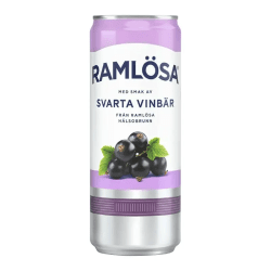 Ramlösa Svarta Vinbär 33cl smaksatt mineralvatten 20-pack