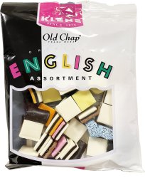 Klene English Assortment 250g – klassiska vingummin i 18-pack.