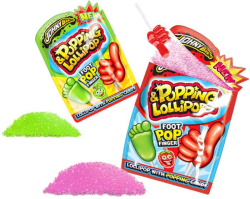 Popping Lollipop 13g klubbgodis med poppande godispulver 36-pack