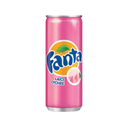Fanta Lychee 33cl burk exotisk fruktläsk 12-pack