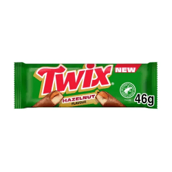 Twix Hazelnut 46g chokladbar hasselnöt 32-pack