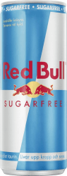 Red Bull Sockerfri 4x6-pack energidryck utan socker burkar