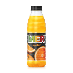 MER Apelsin 50cl fruktdryck apelsinsmak flaska