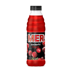 Mer Lingon 50cl fruktdryck med lingonsmak 12-pack