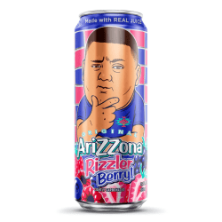 Arizona Rizzler Berry 650ml fruktdryck med bärsmak 24-pack