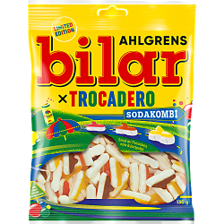 Ahlgrens Sodakombi Troca 125g skumgodis 39-pack