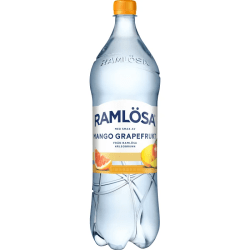 Ramlösa Mango Grapefrukt 150cl smaksatt mineralvatten 8-pack