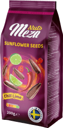 Meza solrosfrön chili lime 200g rostade frön snacks