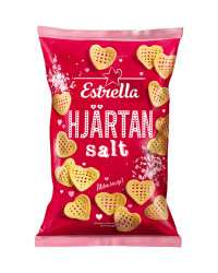Estrella Hjärtan Salt 12x85g