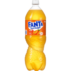 Fanta Zero Orange glasflaska 33cl sockerfri läsk apelsinsmak