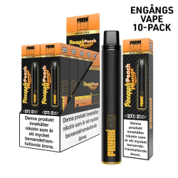 Frunk Bar Mesh Pineapple Peach Mango – engångsvape med smak av ananas, persika och mango, 20 mg nikotinsalt, 10-pack