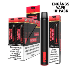 Frunk Bar Mesh Strawberry Raspberry – engångsvape med smak av jordgubb och hallon, 20 mg nikotinsalt, 10-pack