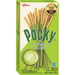 Pocky Matcha Green Tea 39g japanska kexpinnar med matcha 10-pack