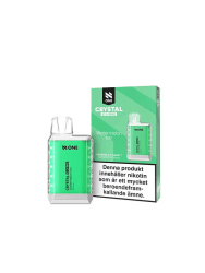 N One Crystal Cube Watermelon Ice 20mg – disposable vape med vattenmelon och mentol.