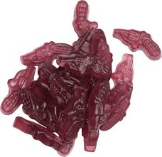 Violpistoler 2kg – hårda karameller med violsmak för lösvikt.