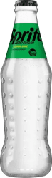 Sprite Zero glasflaska 33cl sockerfri läsk citron lime