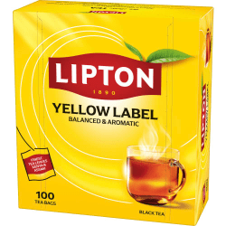 Lipton Yellow Label svart te 150g teförpackning