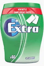 Extra Spearmint burk 64g sockerfritt tuggummi 6-pack