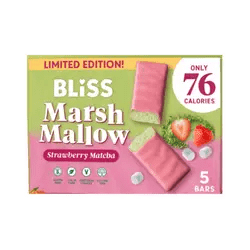 Bliss Marshmallows Strawberry Matcha 100g marshmallows 12-pack