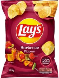 Lay ́s Barbecue Chips 18x175g