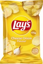 Lay ́s Cheese & Onion 18x175g