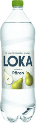 Loka Päron 150cl – kolsyrat mineralvatten med päronsmak i 8-pack.