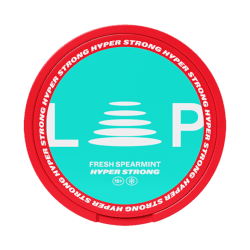 LOOP Fresh Spearmint Hyper Strong – tobaksfria nikotinpåsar med intensiv spearmintsmak i slim-format.