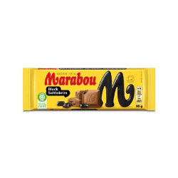 Marabou Black Saltlakrits 90g – mjölkchoklad med salt lakrits i 24-pack, perfekt för kiosker, butiker och livsmedelsbutiker.