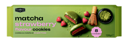 Goodburry Matcha Strawberry Cookies 128g kakor med matcha och jordgubb 24-pack