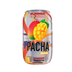 PACHA Drink Mango 24x33 cl – tropisk mangosmak i burk