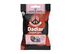 Peacemärke Dadlar Jordgubb Lakrits – naturligt snacks med dadlar i 20-pack.
