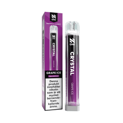 N One Crystal Cube Grape Ice 20mg – disposable vape med druva och mentol.