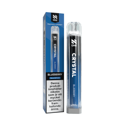 N One Crystal Cube Blueberry 20mg – disposable vape med blåbärssmak.