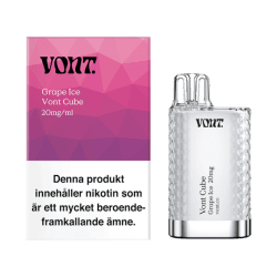 Vont Cube Grape Ice 20mg 10 pack
