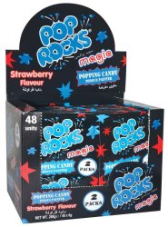 Pop Rocks Magic Strawberry 48x6g