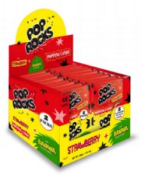 Pop Rocks Strawberry/Banan 48x6g