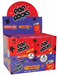 Pop Rocks Strawberry Cola 48x6g