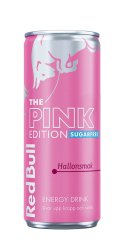 Red Bull Pink Edition 250ml burk – energidryck i 24-pack för återförsäljare
