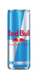 Red Bull Sockerfri 250ml burk – sockerfri energidryck i 24-pack för återförsäljare