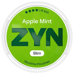 ZYN Apple Mint Slim 11mg S4 nikotinpåsar i 10-pack